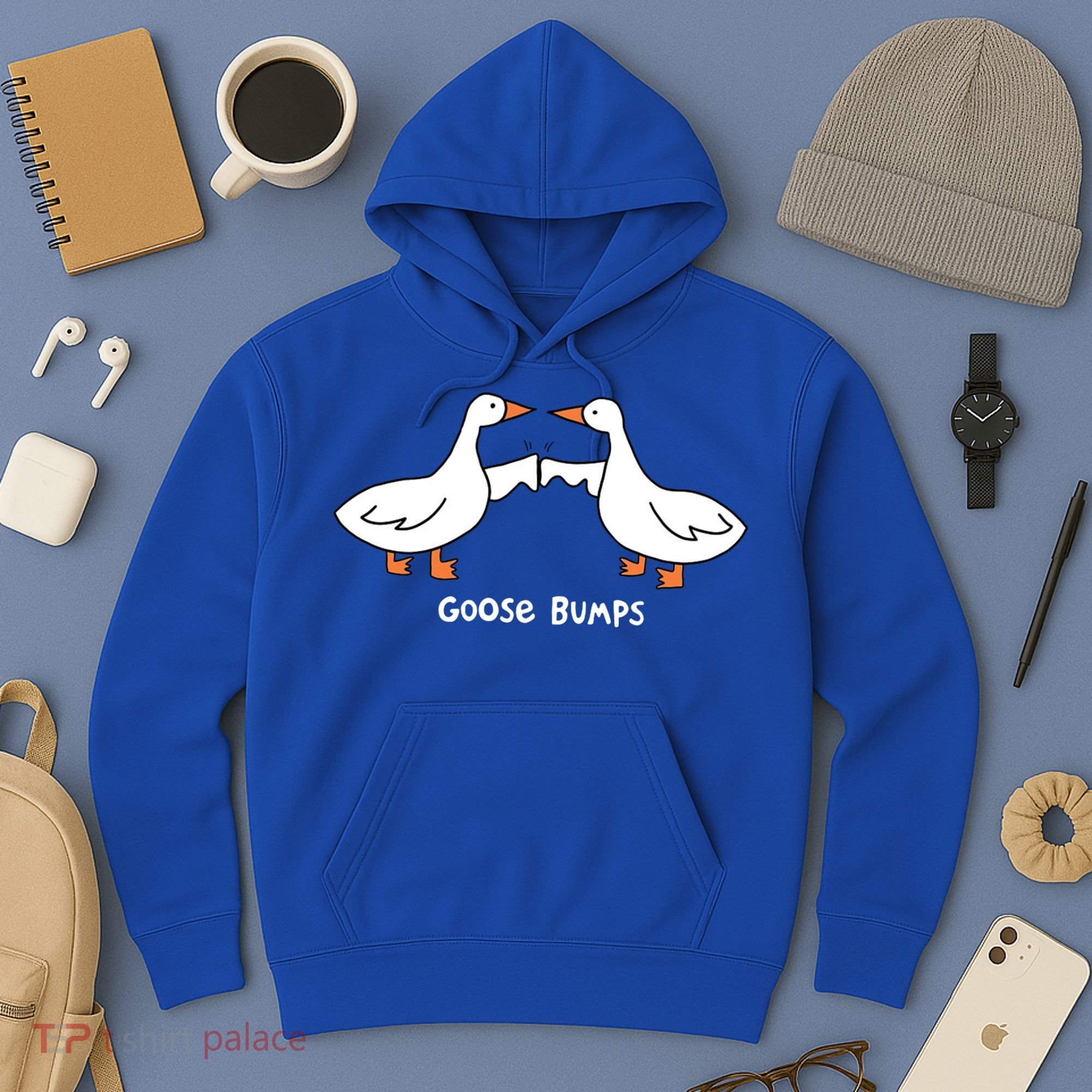 Goose Bumps Funny Hoodie