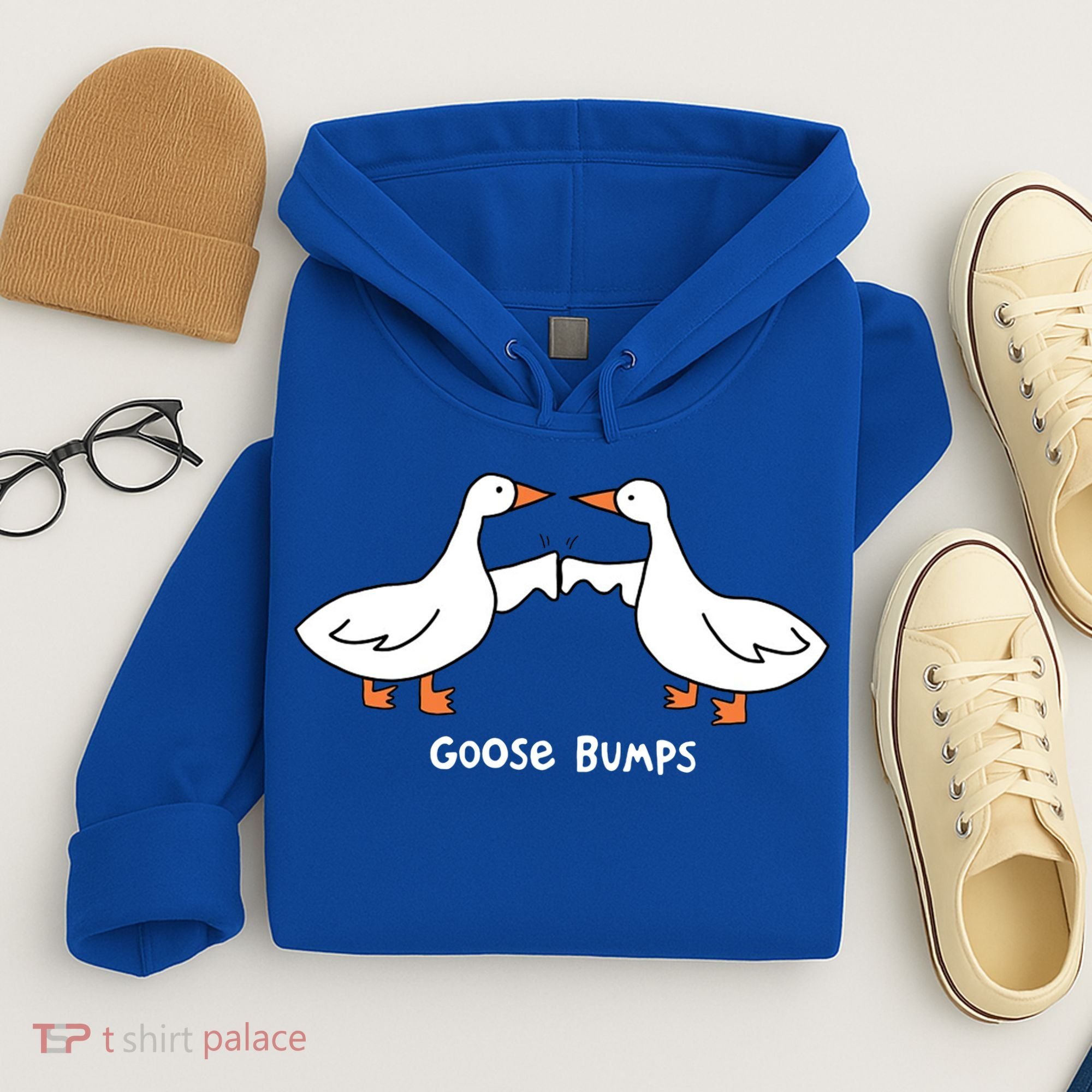 Goose Bumps Funny Hoodie