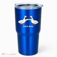 Goose Bumps Funny Tumbler thumb 0