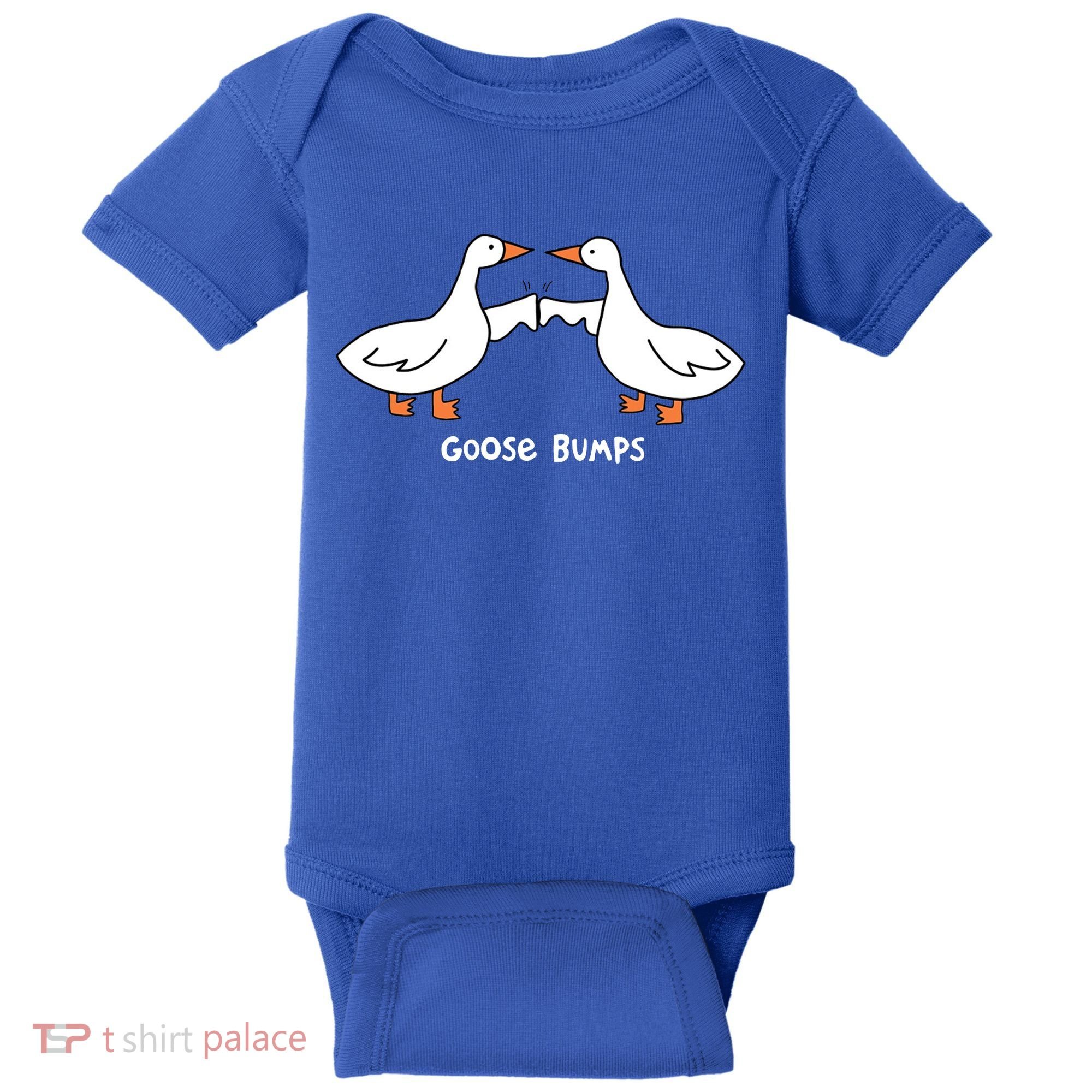 Goose Bumps Funny Baby Bodysuit