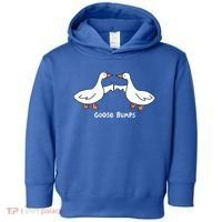 Goose Bumps Funny Toddler Hoodie thumb 0