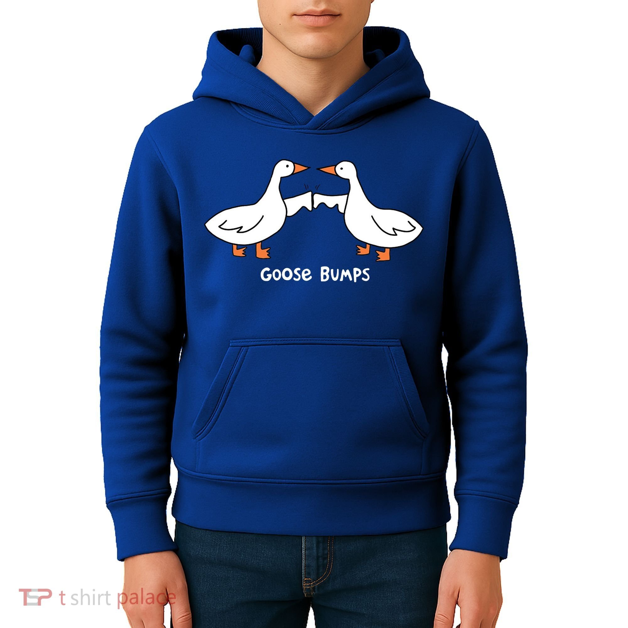 Goose Bumps Funny Kids Hoodie