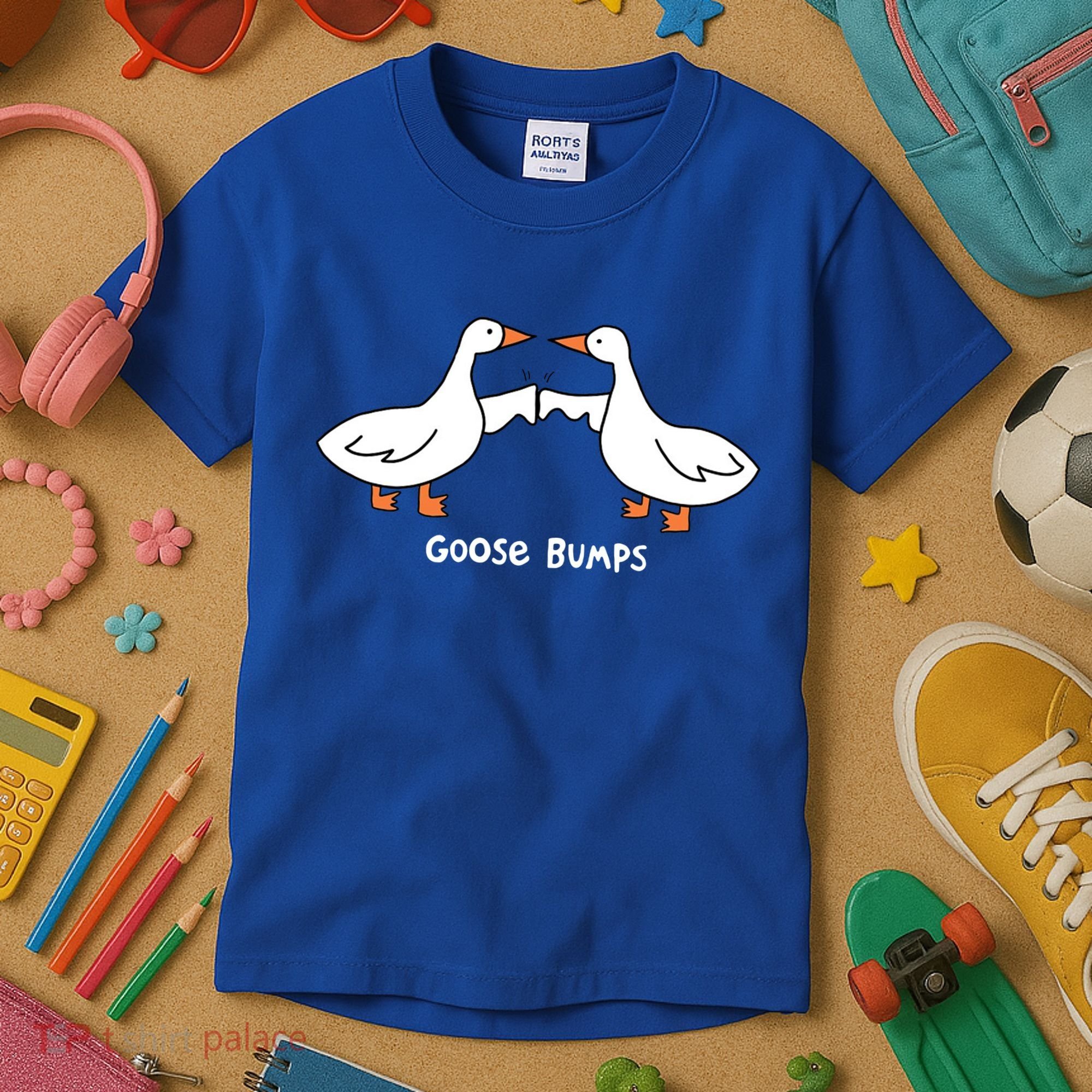 Goose Bumps Funny Kids T-Shirt
