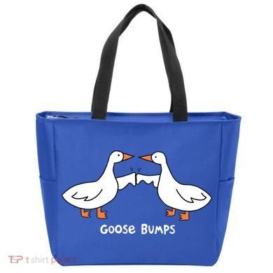 Goose Bumps Funny Tote Bag