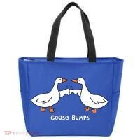 Goose Bumps Funny Tote Bag thumb 0