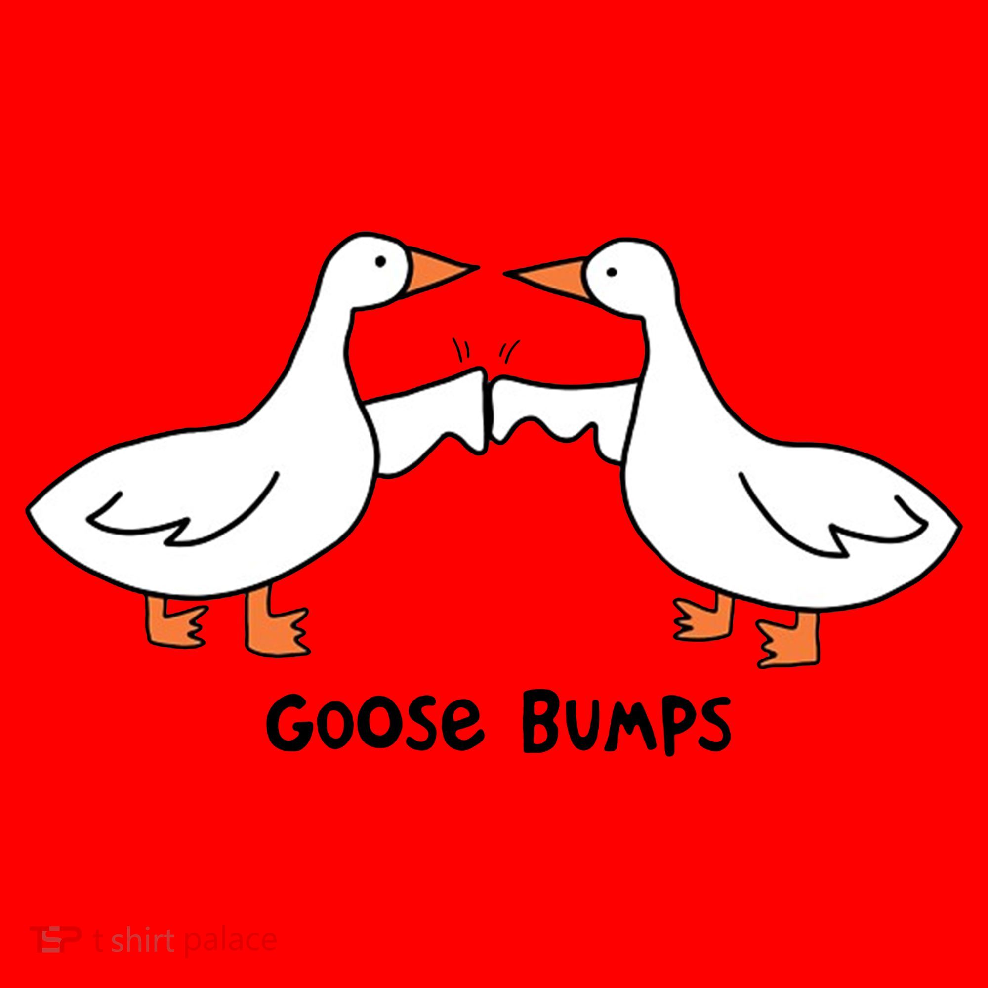 Goose Bumps Funny Santa Hat