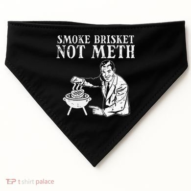 Grill Brisket Fun Bbq Barbecue Meat Grilling Master Dad USA-Made Doggie Bandana