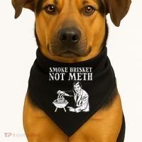 Grill Brisket Fun Bbq Barbecue Meat Grilling Master Dad USA-Made Doggie Bandana thumb 1