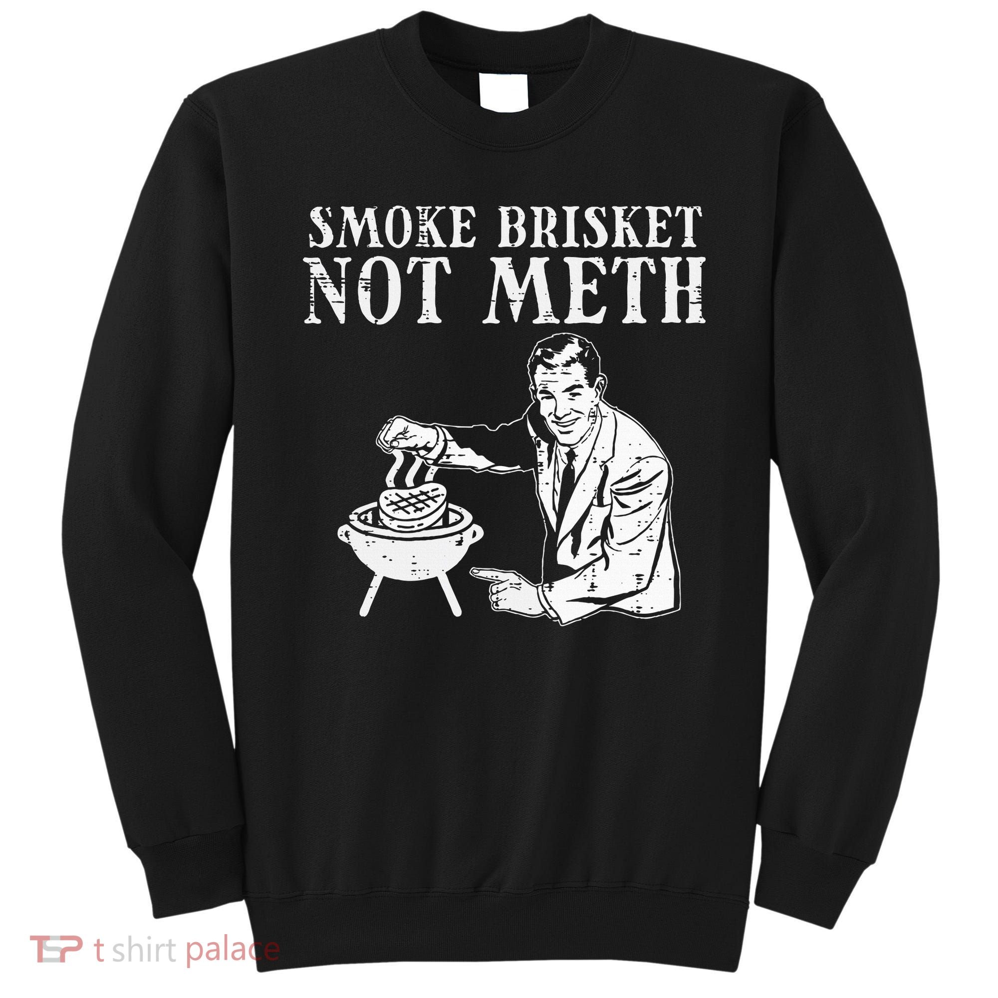 Grill Brisket Fun Bbq Barbecue Meat Grilling Master Dad Sweatshirt
