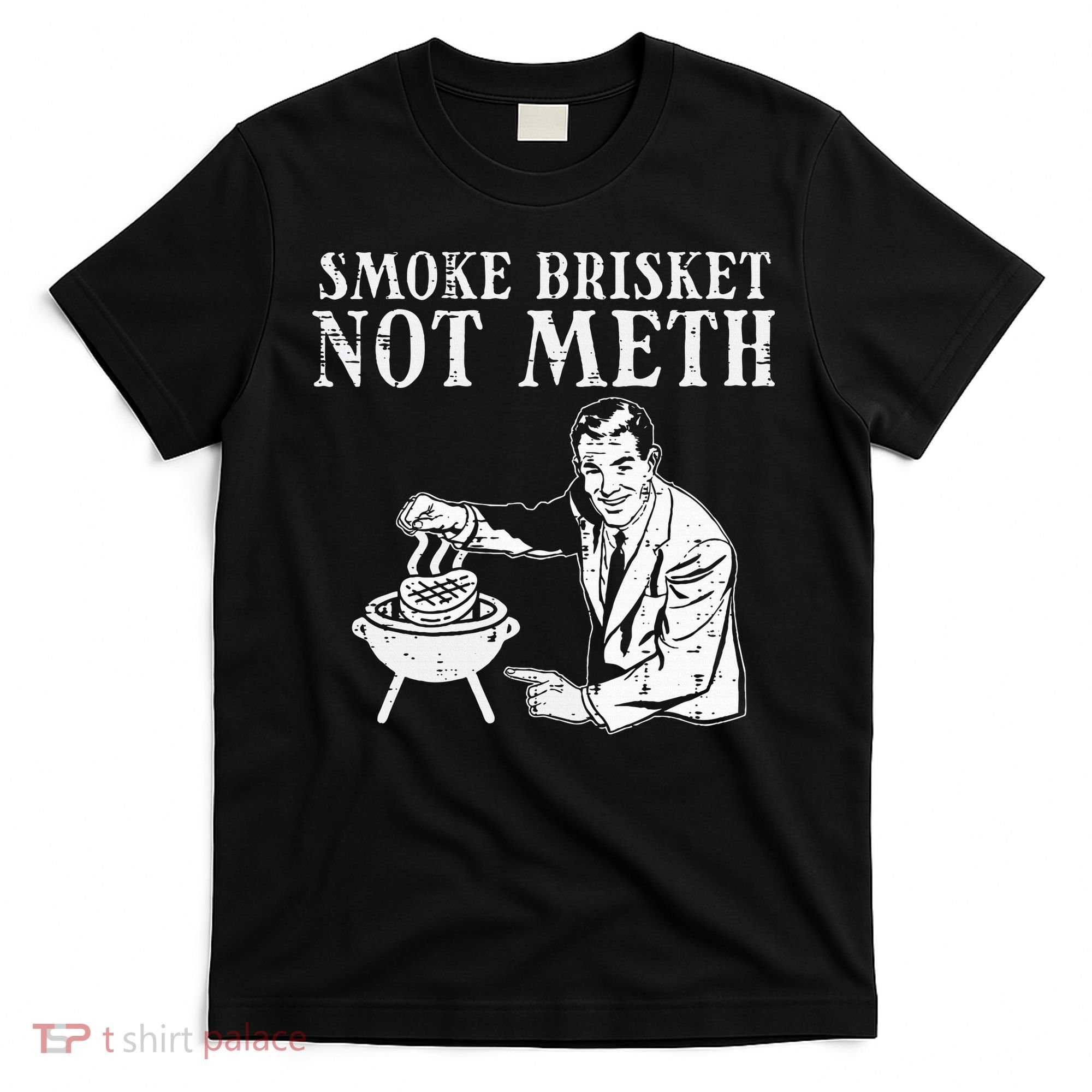 Grill Brisket Fun Bbq Barbecue Meat Grilling Master Dad T-Shirt