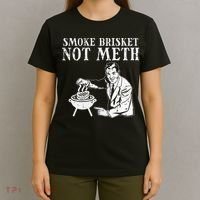 Grill Brisket Fun Bbq Barbecue Meat Grilling Master Dad T-Shirt thumb 4