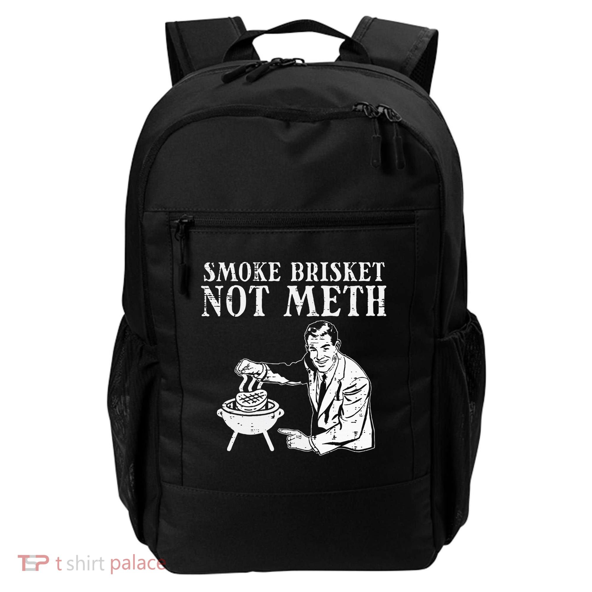 Grill Brisket Fun Bbq Barbecue Meat Grilling Master Dad Backpack