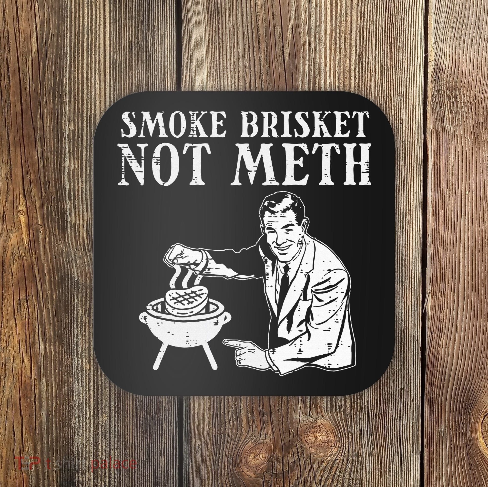 Grill Brisket Fun Bbq Barbecue Meat Grilling Master Dad Coaster