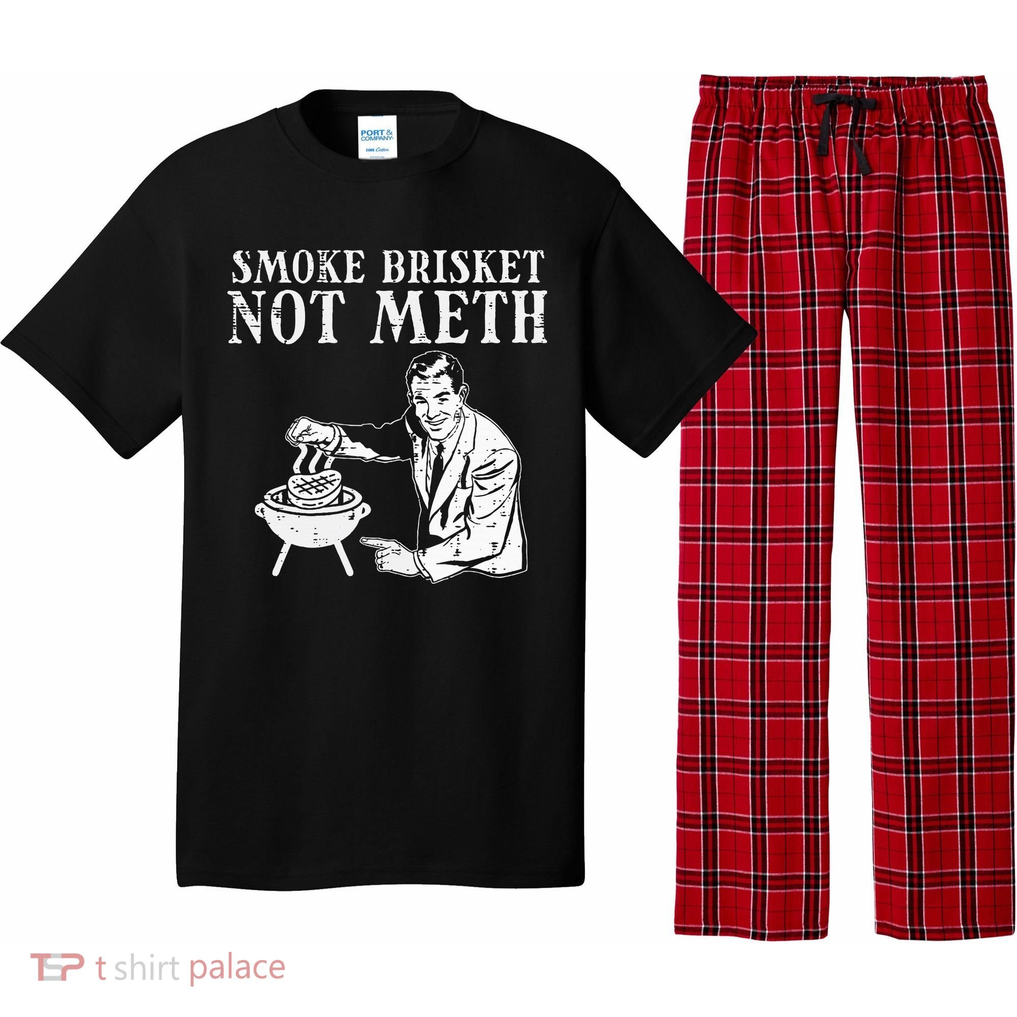Grill Brisket Fun Bbq Barbecue Meat Grilling Master Dad Pajama Set