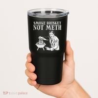 Grill Brisket Fun Bbq Barbecue Meat Grilling Master Dad Tumbler thumb 2