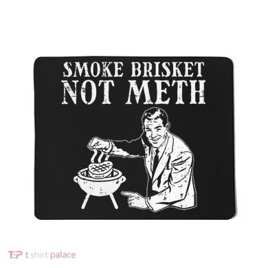 Grill Brisket Fun Bbq Barbecue Meat Grilling Master Dad Mousepad