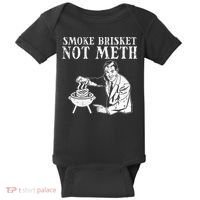 Grill Brisket Fun Bbq Barbecue Meat Grilling Master Dad Baby Bodysuit thumb 0