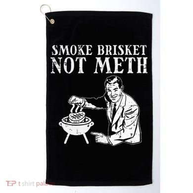 Grill Brisket Fun Bbq Barbecue Meat Grilling Master Dad Golf Towel