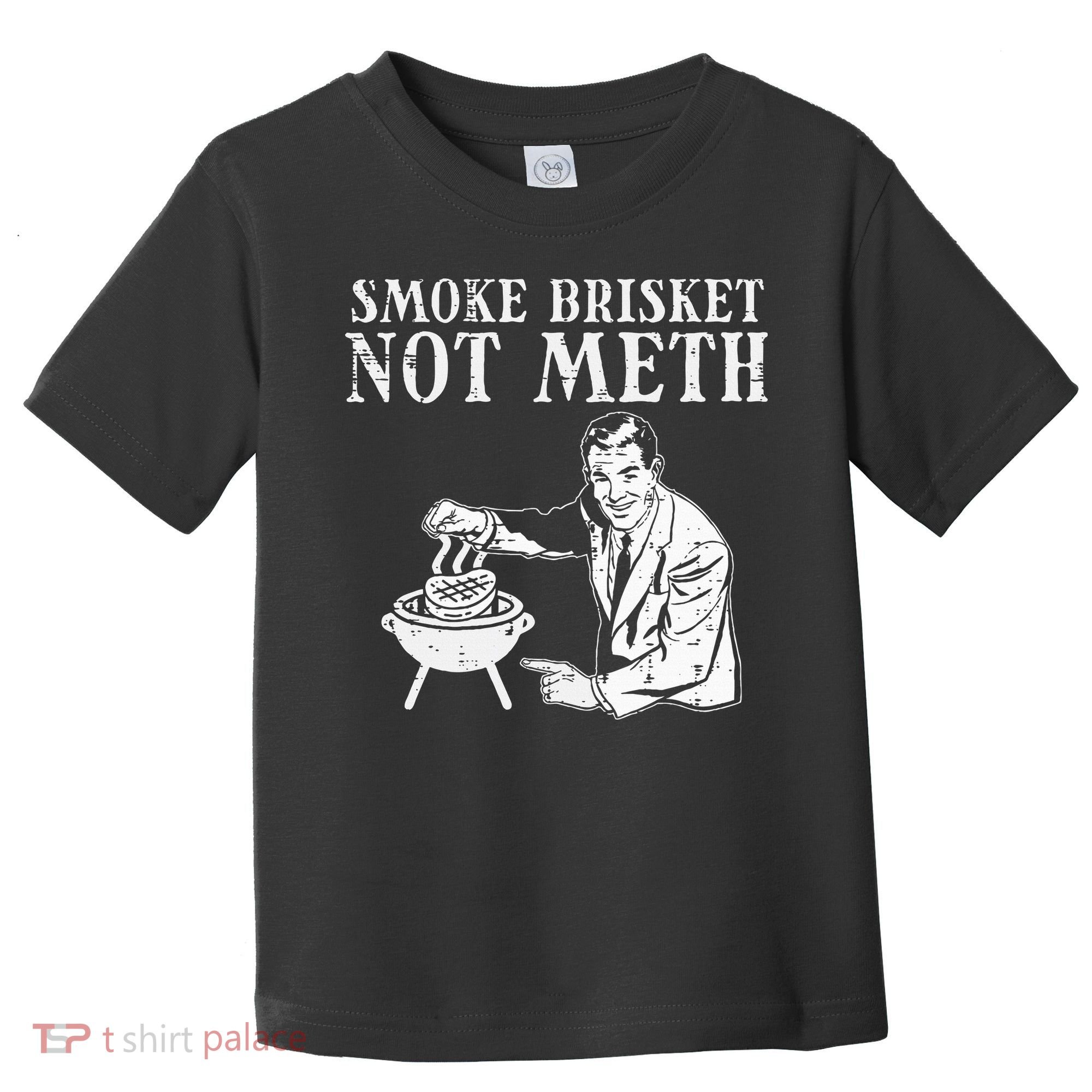 Grill Brisket Fun Bbq Barbecue Meat Grilling Master Dad Toddler T-Shirt