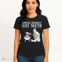 Grill Brisket Fun Bbq Barbecue Meat Grilling Master Dad Women's T-Shirt thumb 4