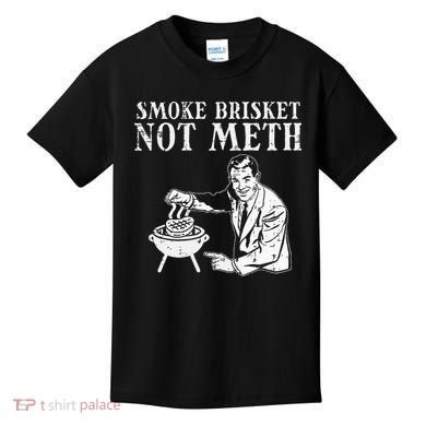 Grill Brisket Fun Bbq Barbecue Meat Grilling Master Dad Kids T-Shirt
