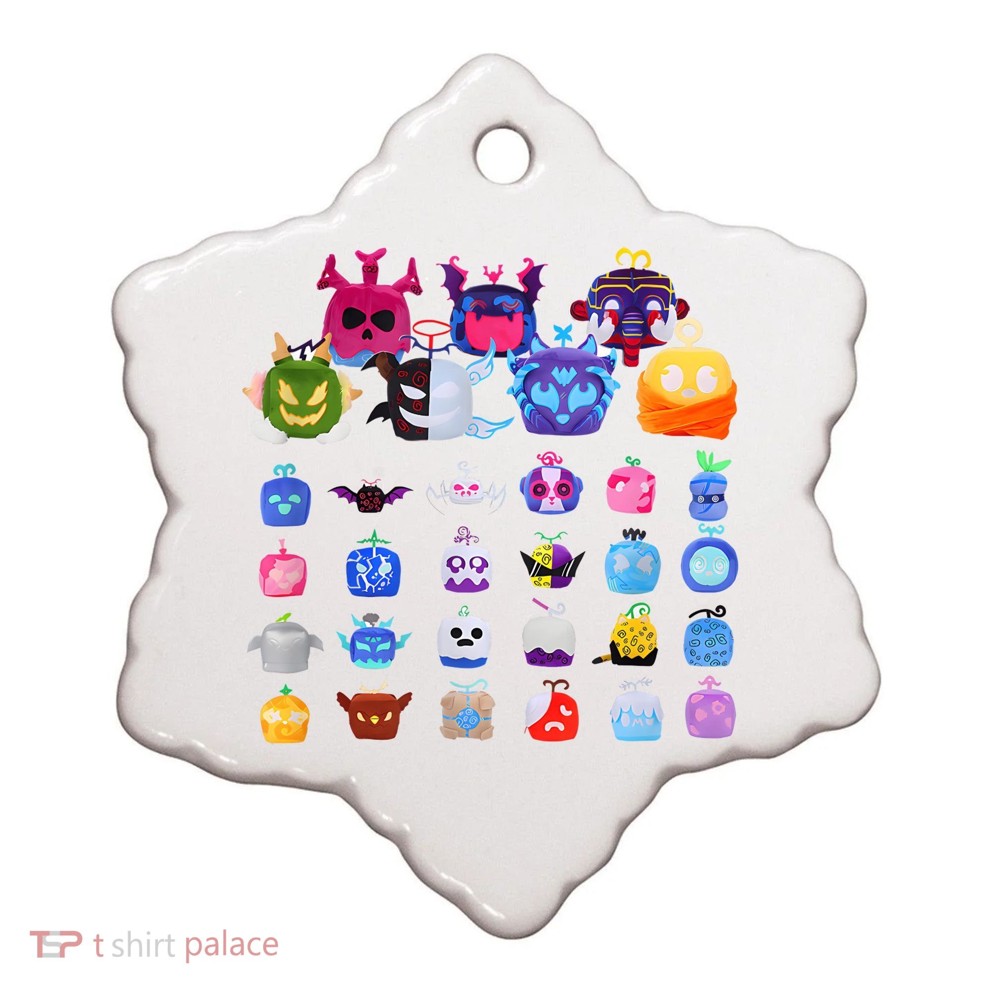 Game Blox Fruits Ceramic Ornament