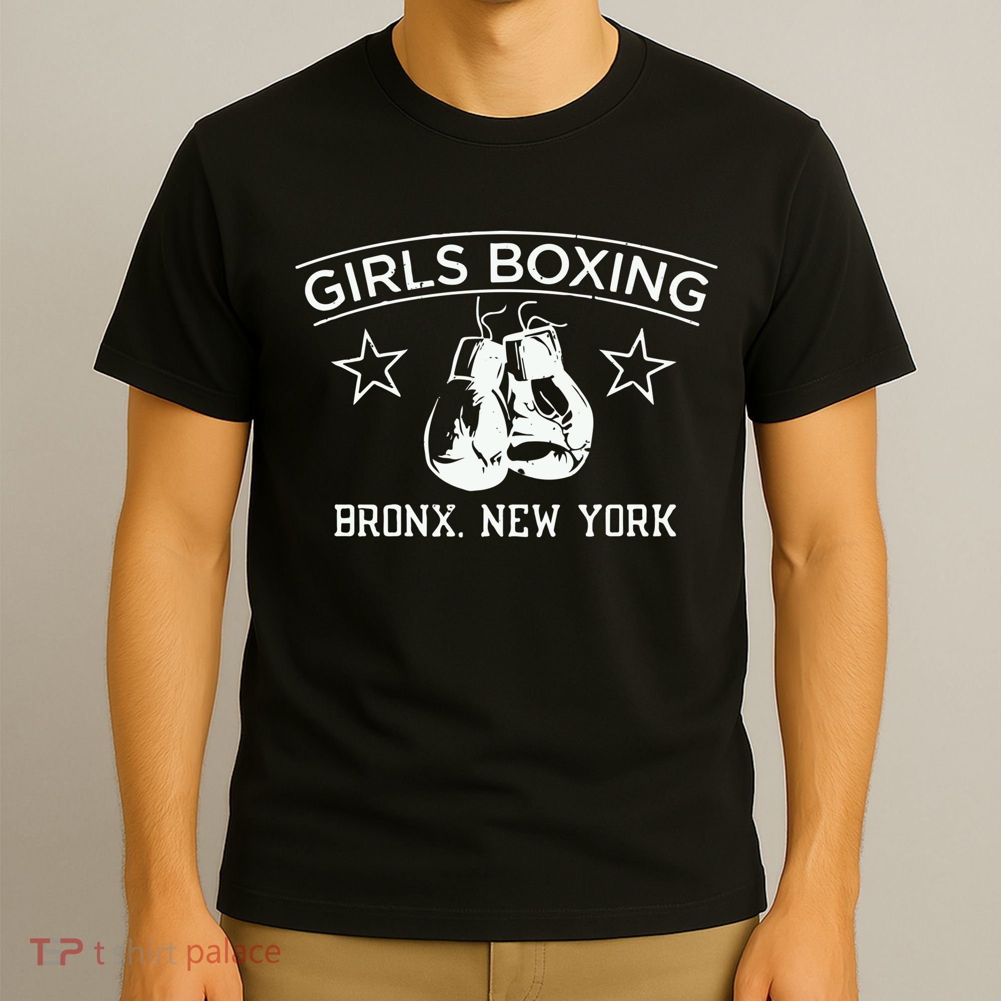 Girl Boxing Friends Rachel Green Retro Vintage T-Shirt