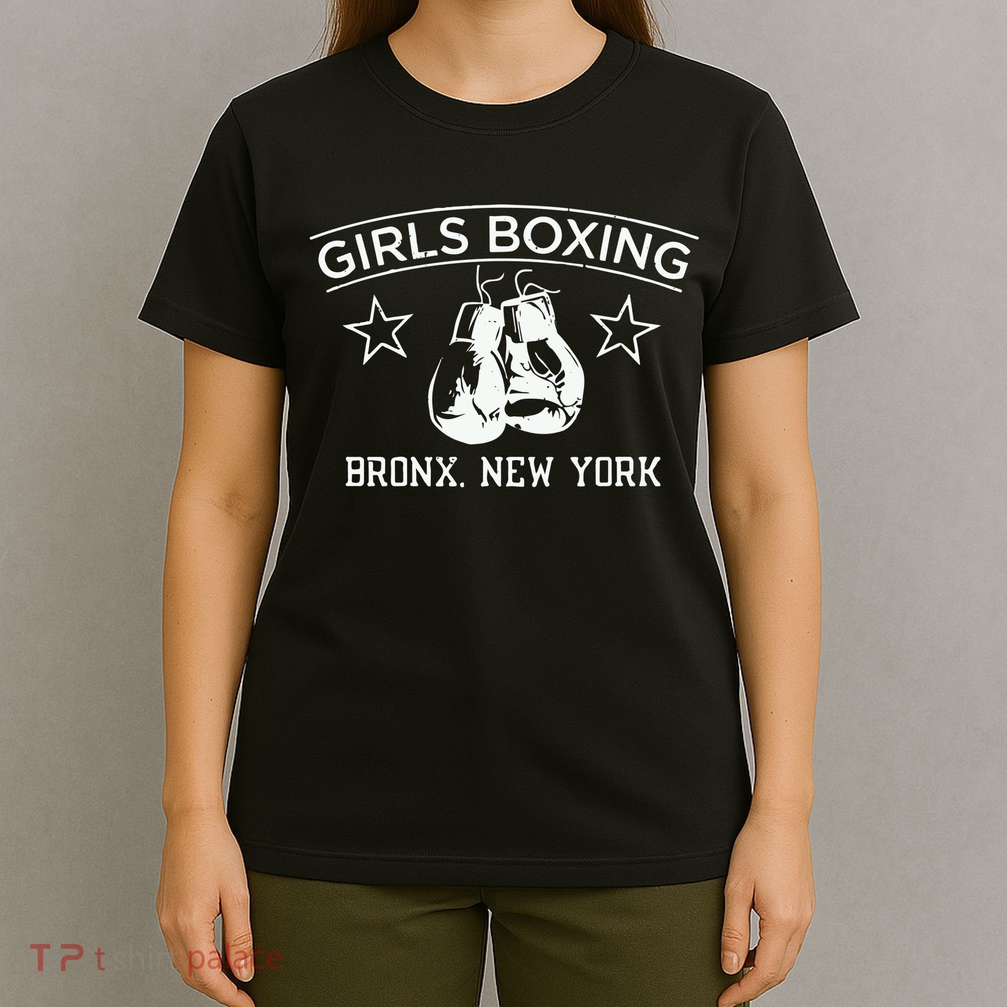 Girl Boxing Friends Rachel Green Retro Vintage T-Shirt
