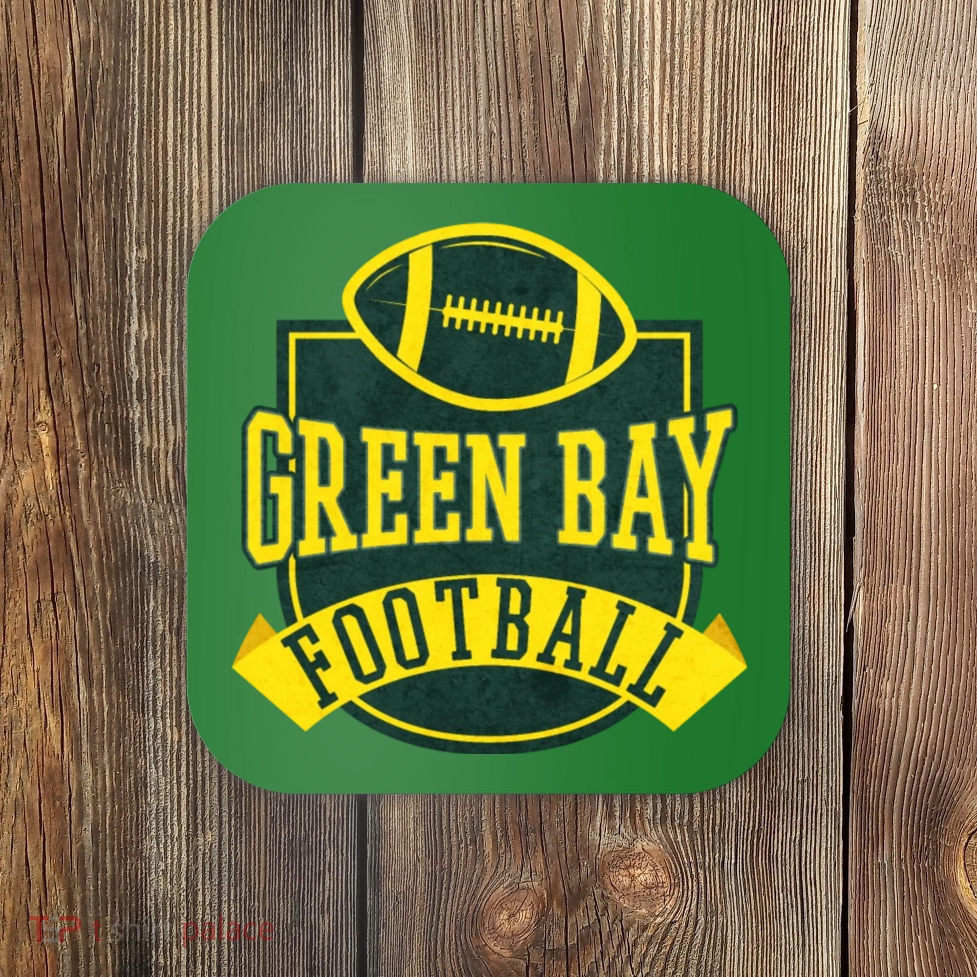 Green Bay Football Coaster