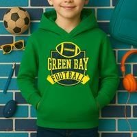 Green Bay Football Kids Hoodie thumb 2