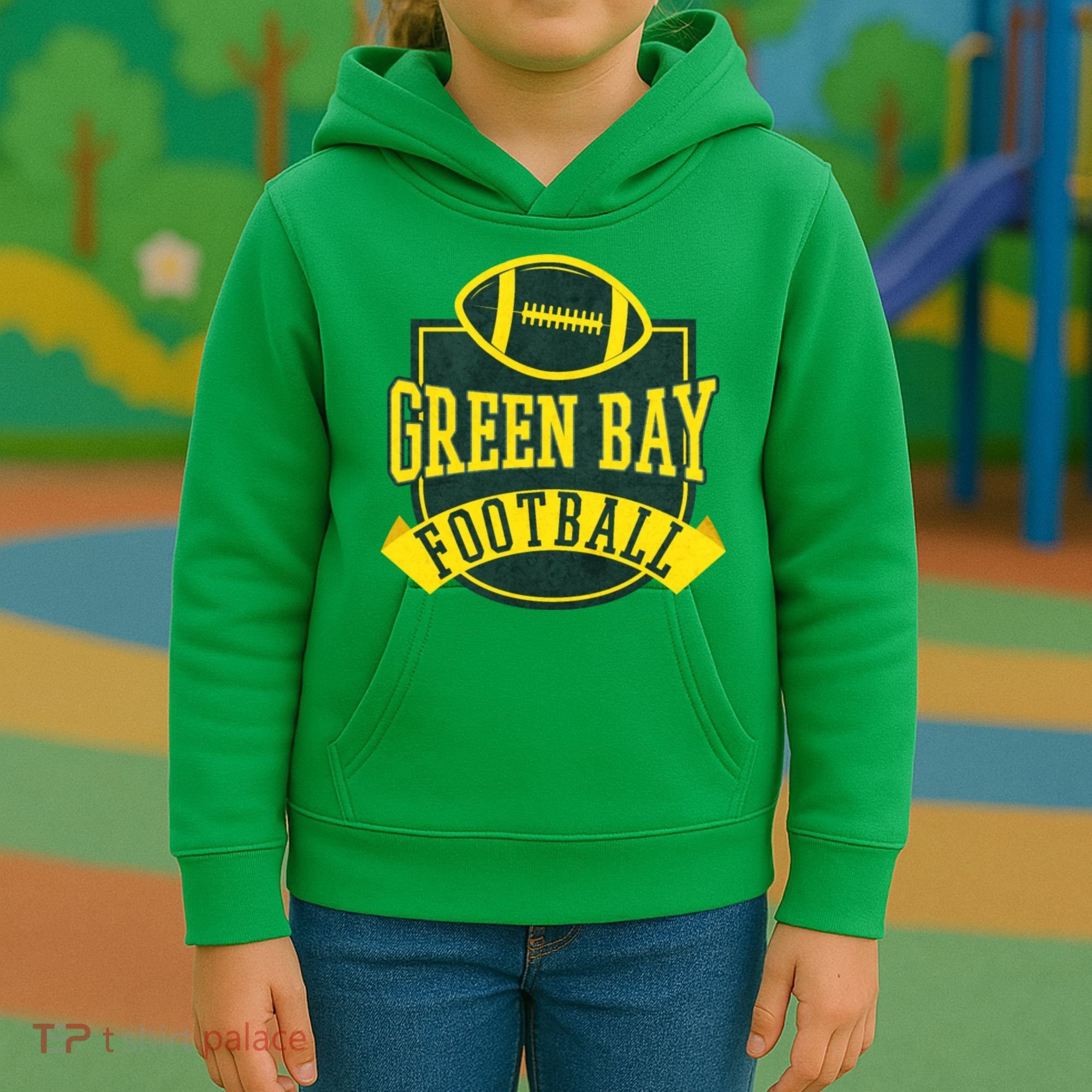 Green Bay Football Kids Hoodie