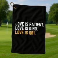 Green Bay Football Golf Towel thumb 1