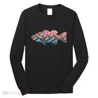Go Base Fish Fishing Lures Pattern Long Sleeve Shirt thumb 0
