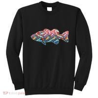 Go Base Fish Fishing Lures Pattern Sweatshirt thumb 0