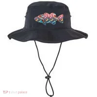 Go Base Fish Fishing Lures Pattern Bucket Hat thumb 0