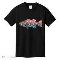 Go Base Fish Fishing Lures Pattern Kids T-Shirt thumb 0