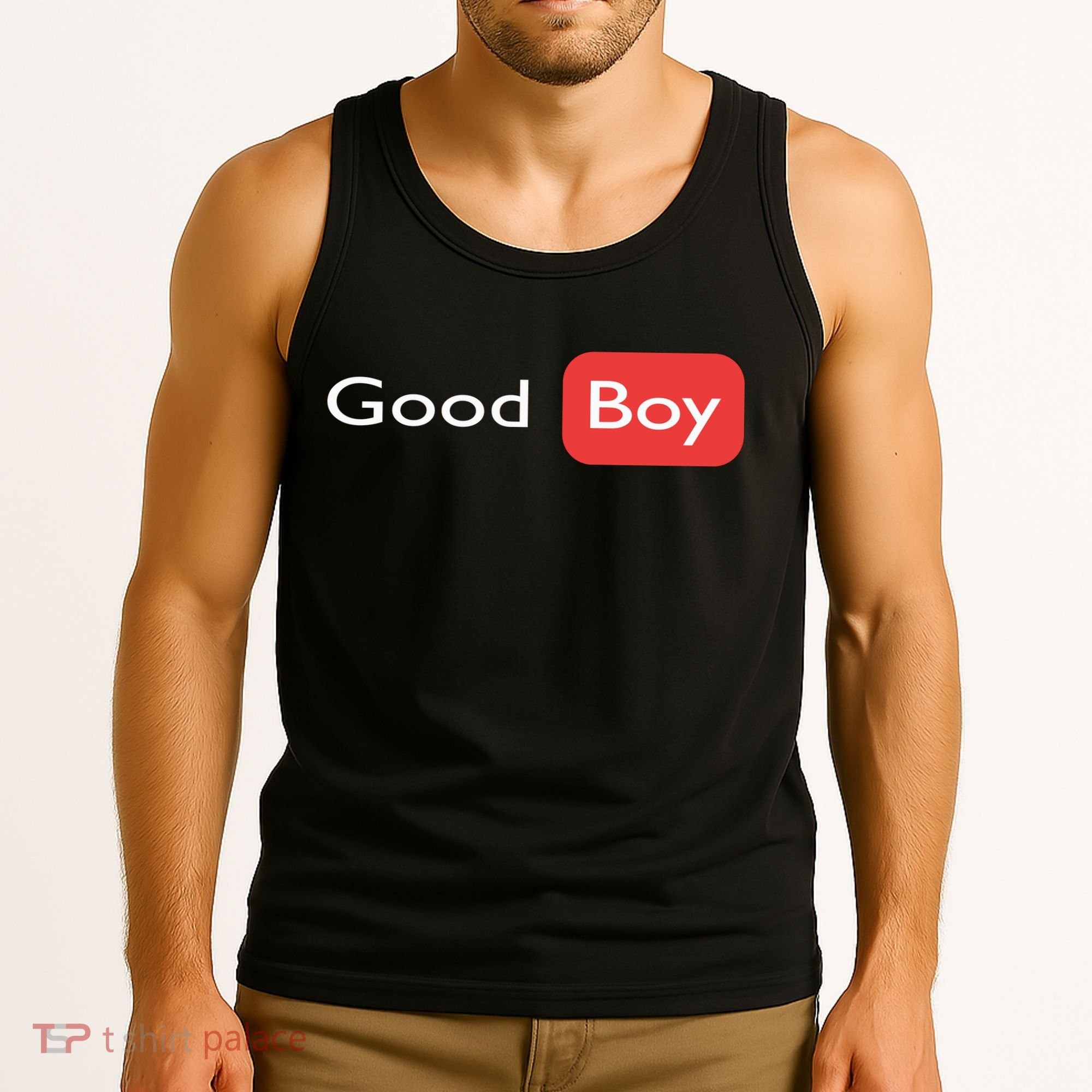 Good Boy Funny Saying Sarcastic Novelty Humor Cute Cool Tank Top