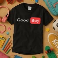 Good Boy Funny Saying Sarcastic Novelty Humor Cute Cool Kids T-Shirt thumb 3
