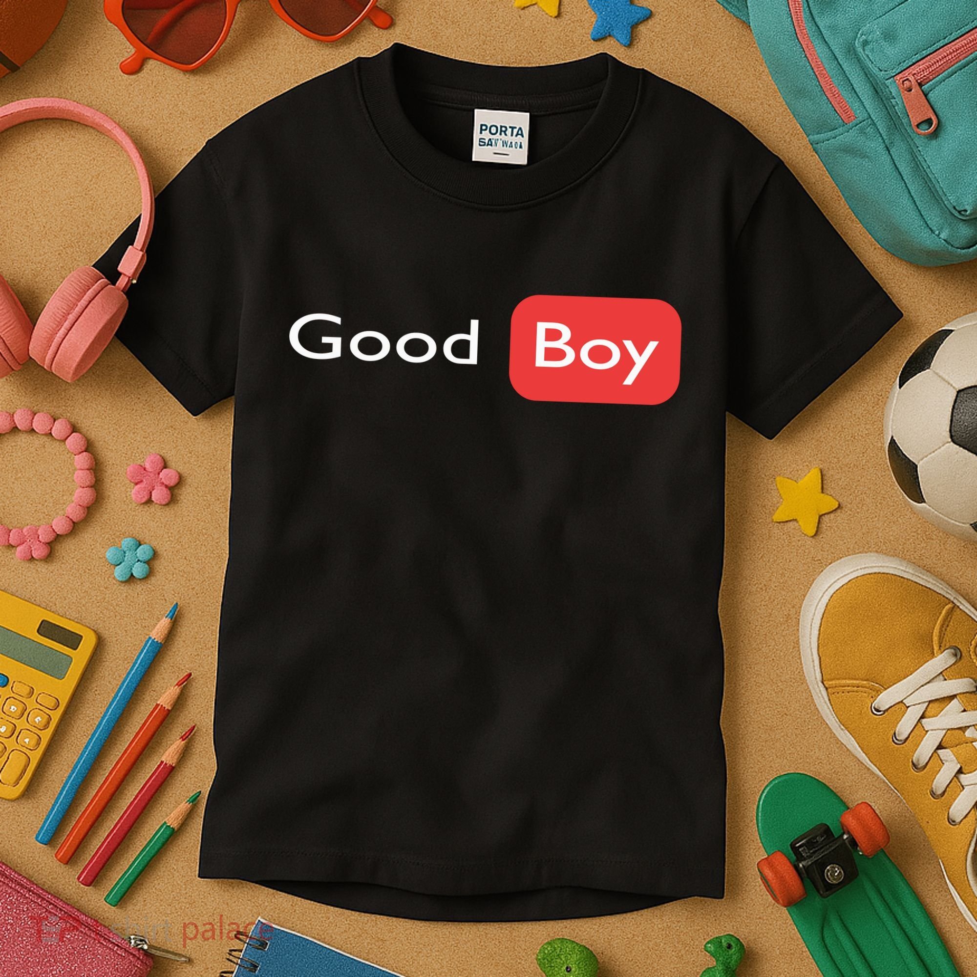 Good Boy Funny Saying Sarcastic Novelty Humor Cute Cool Kids T-Shirt