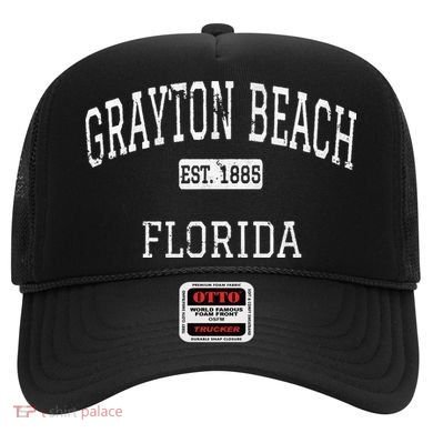 Grayton Beach Florida FL Vintage Hat