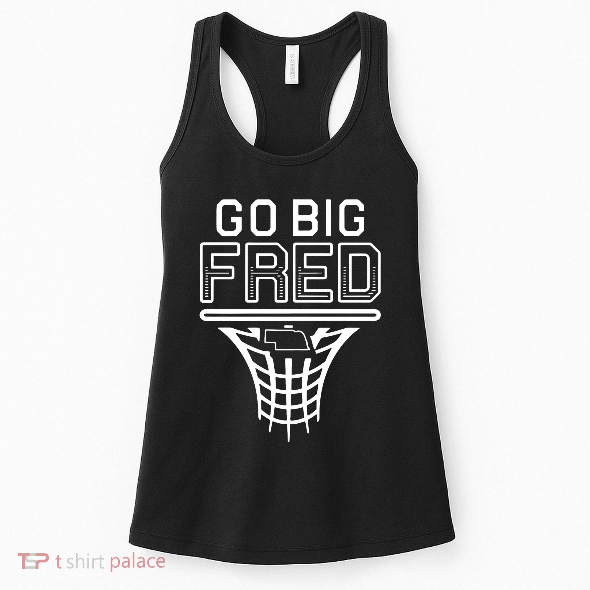 Go Big Fred Nebraska Basketball Women's Tank Top