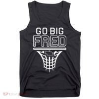 Go Big Fred Nebraska Basketball Tank Top thumb 0