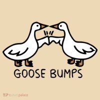 Goose Bump funny animal lover Tote Bag thumb 4