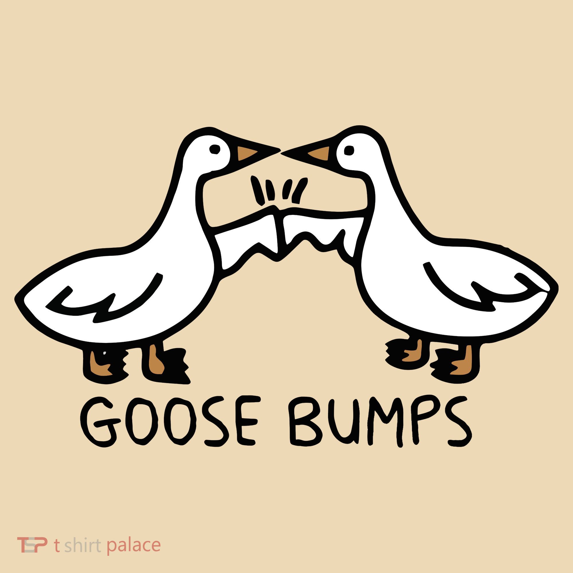 Goose Bump funny animal lover Tote Bag