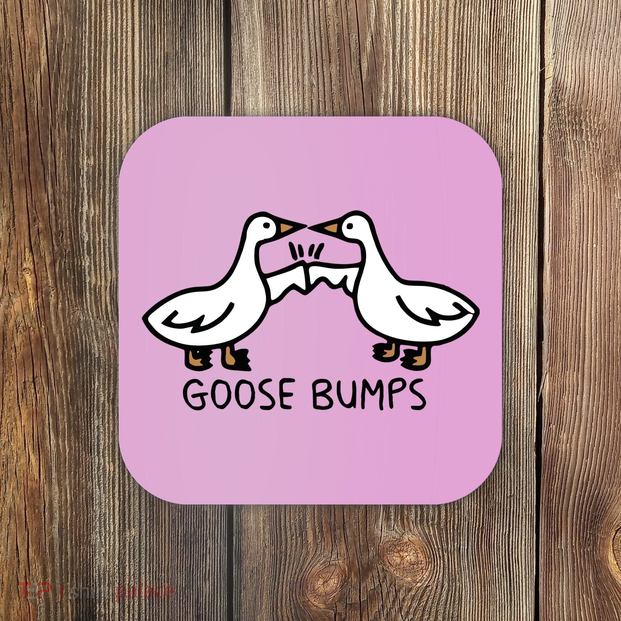 Goose Bump funny animal lover Coaster