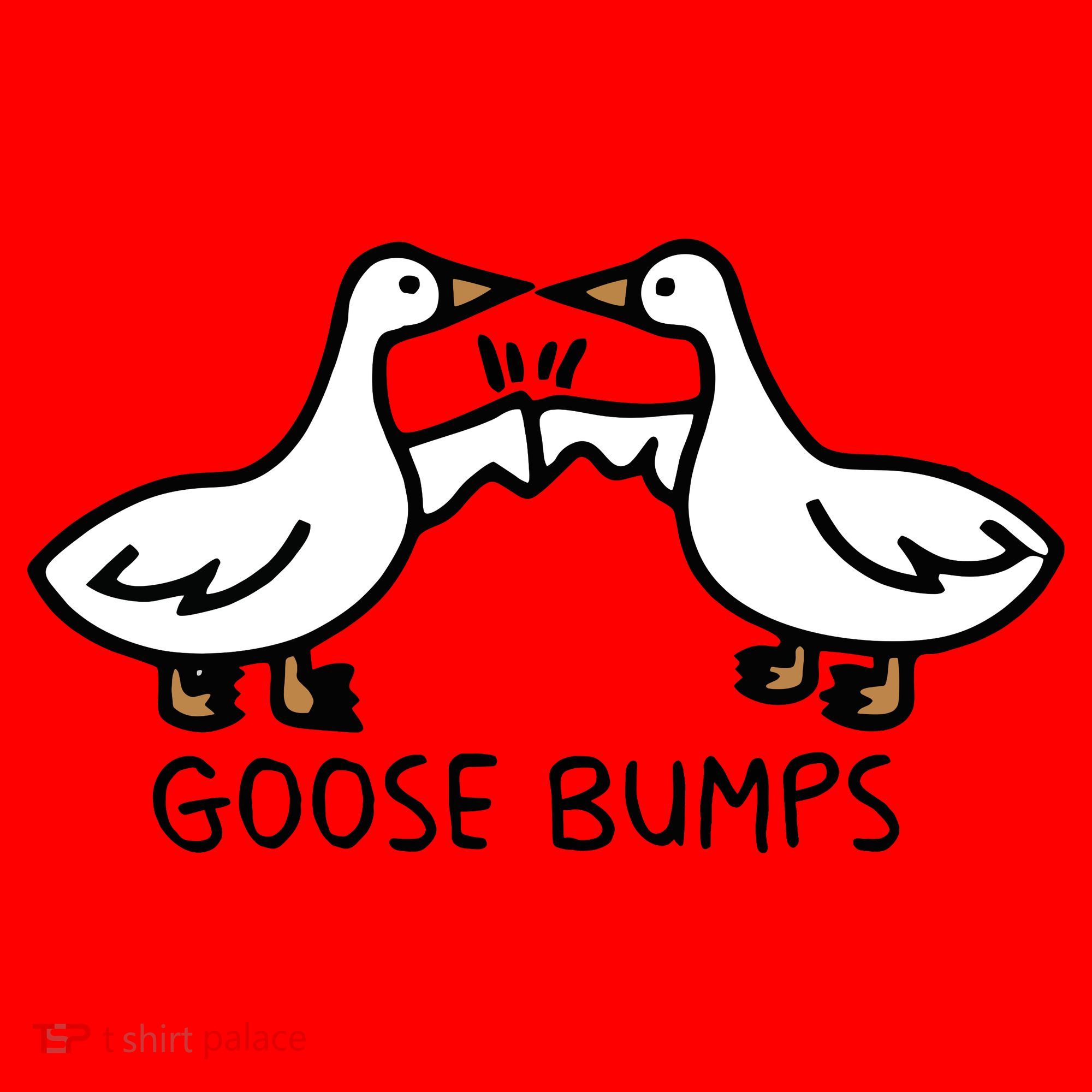 Goose Bump funny animal lover Santa Hat