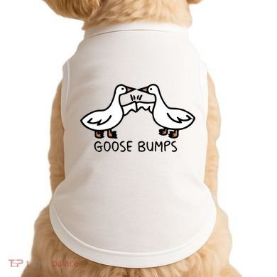 Goose Bump funny animal lover Doggie Tank