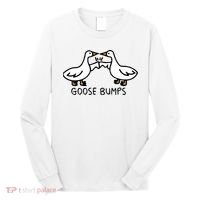 Goose Bump funny animal lover Long Sleeve Shirt thumb 0