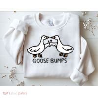 Goose Bump funny animal lover Sweatshirt thumb 2