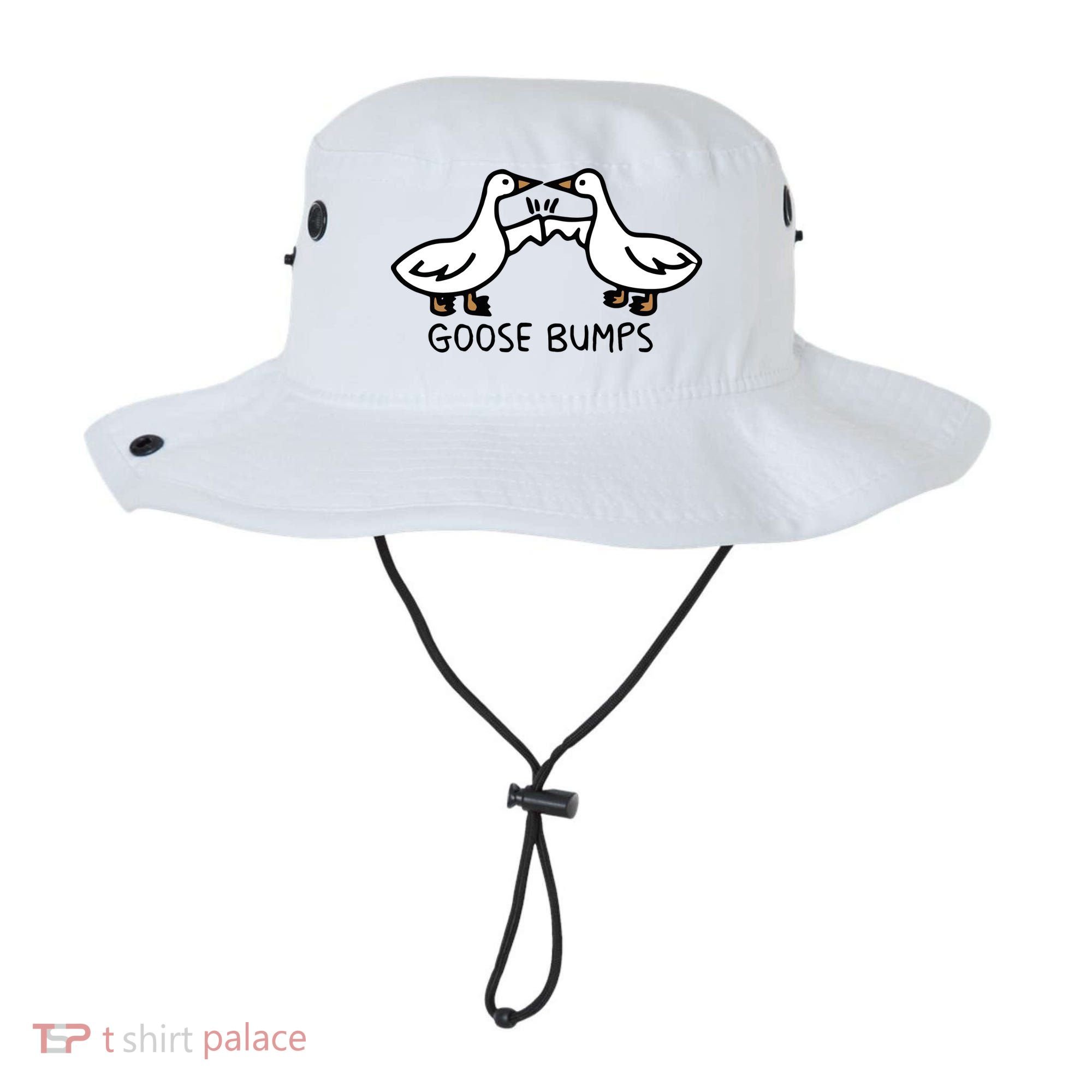 Goose Bump funny animal lover Bucket Hat